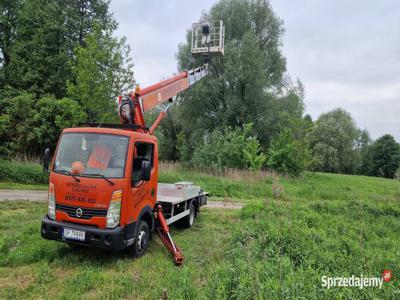 Nissan Cabstar zwyżka 23 m podnośnik koszowy UDT cesja