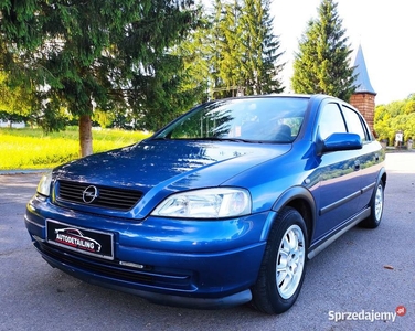 Ładny Opel Astra G z małym przebiegiem 159 tyś km 2002 rok 1,4 benzyna