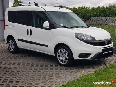 Fiat Doblo 5 OSÓB KLIMA 2xDZRWI BOCZNE PRZESUWNE KRAJOWY I-WŁAŚCICIEL