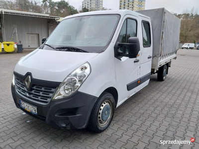 Renault Master 2.3 dCi 130KM / Doka Brygadówka / 7 osób / Salon PL I-właśc…