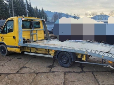 Renault Master autolaweta Najazd ocynk hydrauliczny