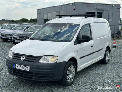 Volkswagen Caddy 2.0 TDI 140KM 2008r. MAXI, PL Salon, klima