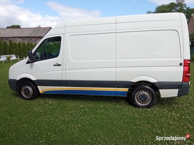 Volkswagen Crafter 2.0 TDI bardzo oszczędny, bogato wyposażony