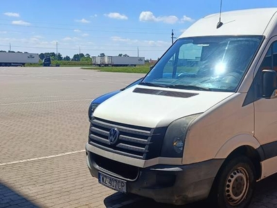 Volkswagen Crafter , uszkodzony silnik