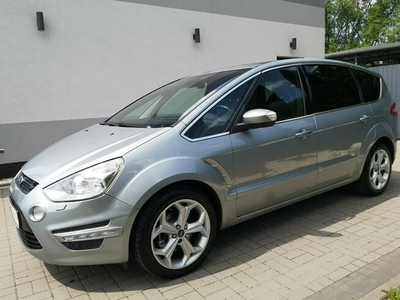 Ford S-Max 2.2 TDCI Titanium 200KM Klimatronic Convers Navi Skóra Led Alu