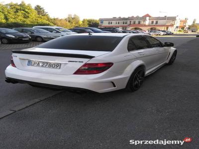 Amg w 204 c63 black series aktualne zamiana