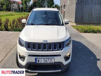 Jeep Compass 2.4 benzyna 170 KM 2017r. (warszawa)