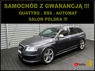 Audi A6 C6 RS6 5.0 V10 TFSI (Limousine) 580KM 2008