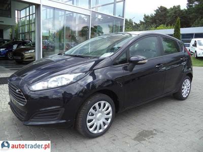 Ford Fiesta 1.2 benzyna 60 KM 2015r. (Poznań)