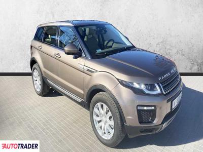 Land Rover Range Rover Evoque 2.0 benzyna 240 KM 2018r. (Warszawa)