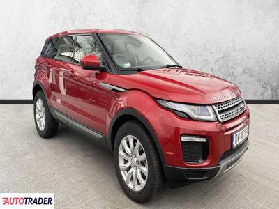 Land Rover Range Rover Evoque 2.0 diesel 180 KM 2018r. (Warszawa)