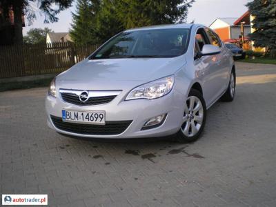 Opel Astra 1.4 120 KM 2012r. (Łomżą)