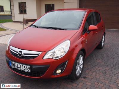 Opel Corsa 1.2 85 KM 2012r. (Łęczna)