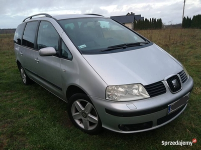 Ładny Seat Alhambra - bogate wyposażenie . 1.9tdi 130km