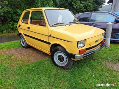 fiat 126 600 cm BAMBINO orginał 100% 1977 rok