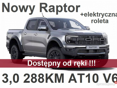 Ford Ranger Raptor Nowy Raptor V6 288KM Eco Boost A10 Elekt…