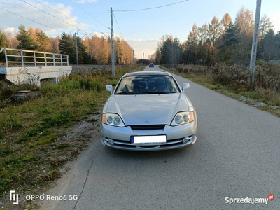 Hyundai Coupe Gk 2003r 2.0 LPG / Skóra / Długie OC / Zadbany