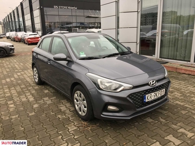 Hyundai i20 1.2 benzyna 84 KM 2019r. (Kraków, Nowy Targ)