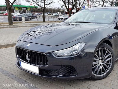 Używane Maserati Ghibli Ghibli Q4, 3.0 Turbo, 4x4, Najbogatsza wersja. Gwarancja techniczna