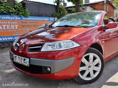 Używane Renault Megane Cabrio Skóra Klimatronic Parktronic Tempomat Alu