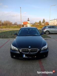 Śliczne BMW E60,2.5 b,gaz sekwencja,Technicznie Super