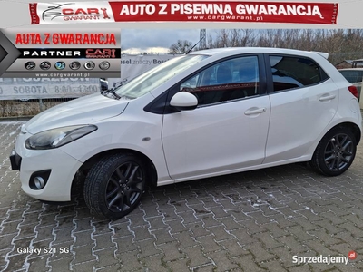 Mazda 2 III 1.3 84 KM B+GAZ nawigacja alufelgi gwarancja