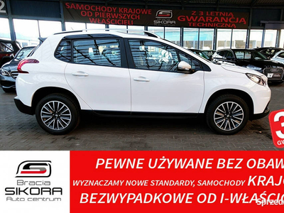 Peugeot 2008 3 Lata GWARANCJA I-wł Bezwypadkowy Kraj Led+TE…