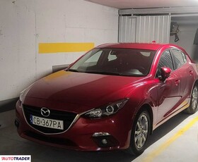 Mazda 3 2.0 benzyna 120 KM 2014r.