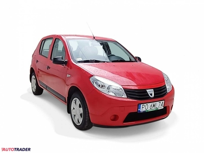 Dacia Sandero 1.1 benzyna 75 KM 2009r. (Komorniki)