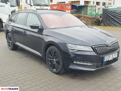 Skoda Superb 1.4 hybrydowy 156 KM 2020r. (Komorniki)