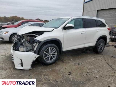 Toyota Highlander 3.0 benzyna 2019r. (MEMPHIS)