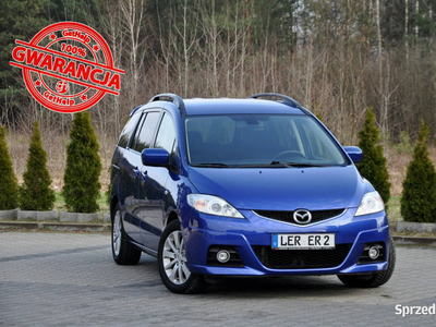 Mazda 5 2.0i(145KM)*Lift*Klimatronik*7-Foteli*Reling*Welur*…