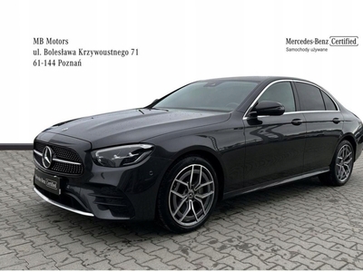 Mercedes Klasa E W214 Sedan 2.0 220d 197KM 2023