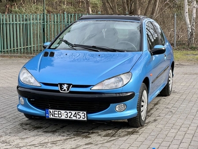 Peugeot 206 1.4 benzyna. Wspomaganie. 149tys.km! Długie opłaty!