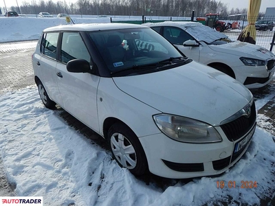 Skoda Fabia 1.2 benzyna 60 KM 2010r. (Komorniki)