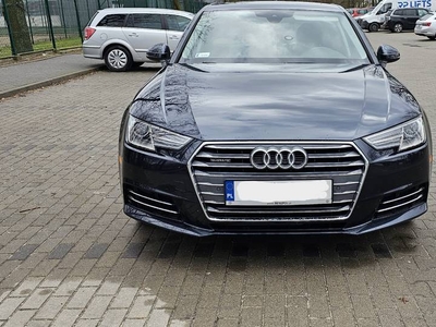 Audi A4 B9 2.0T quattro, benzyna, 252KM, S tronic, bogata wersja