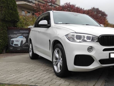 BMW X5 F15 35i, full opcja, wersja 7 osobowa, Mpakiet, kamery 360, HUD