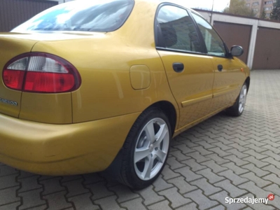 Daewoo Lanos 1,5 100 km 16v 27000 km Bez rdzy 2001 rok