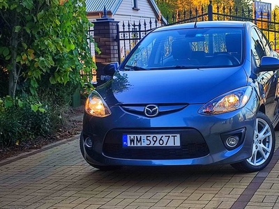 Mazda 2 SPORT 1.5 benz 113tys.km Grzane Fotele Automat-Klima DSC Tempomat