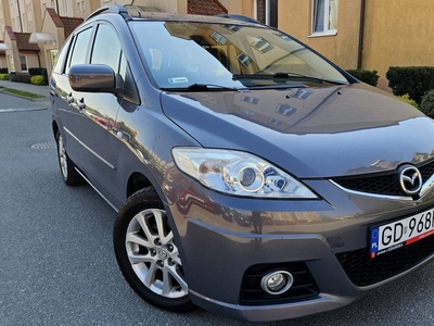 Mazda 5 lift MZR Exculusive 2010r 2.0 diesel - bdb stan blacharski,7 osob