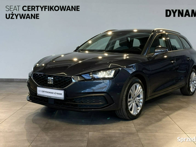 Seat Leon ST Style 1.5TSI 130KM M6 2021 r., salon PL, I wł., f-a VAT, gwar…