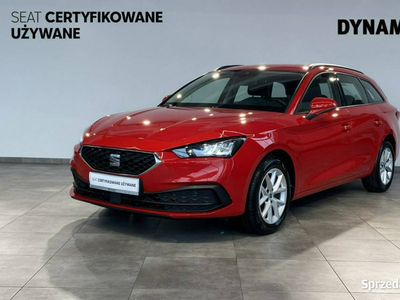 Seat Leon ST Style 1.5TSI 130KM M6 2021 r., salon PL, I wł., f-a VAT, gwar…