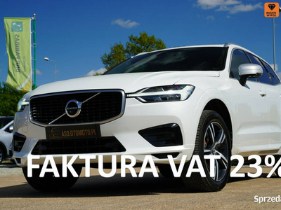 Volvo XC 60 R DESIGN nawi PNEUMATYKA ful led SKÓRA 4 kamery el.klapa ACC b…