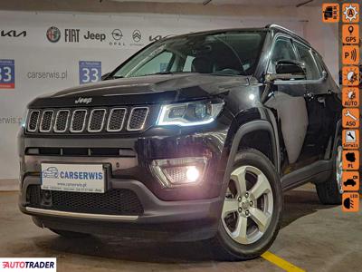 Jeep Compass 1.4 benzyna 170 KM 2018r. (Warszawa)