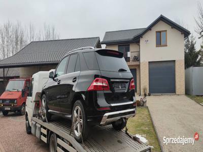 Mercedes ml w166 350cdi uszkodzony silnik