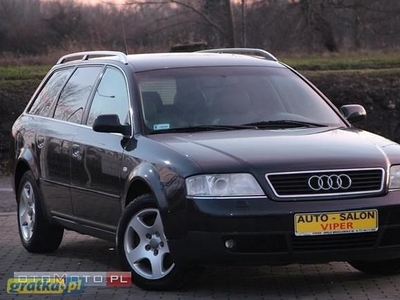 Audi A6 II (C5) skóra,6-biegowy,alufelgi,,SERWIS,zarej