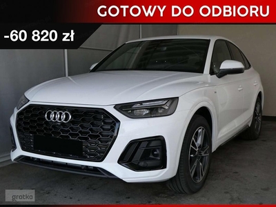 Audi Q5 III 35 TDI S Line Sportback Pakiet Comfort + Hak holowniczy + Audi soun