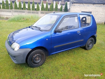 Fiat Seicento 1.1 MPi 2003 rok 80 tys km przebiegu