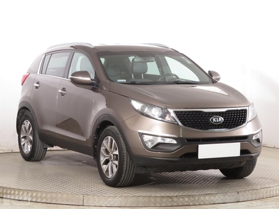 Kia Sportage III , Salon Polska, Serwis ASO, Skóra, Navi, Klimatronic,