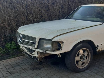 Mercedes-Benz Klasa SEC W126 do odbudowy / możliwa zamiana / zabytek